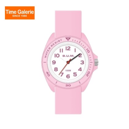 BUM Lady BUMWB96107 Analog Sports Pink Strap Watch BUM Lady BUMWB96107 Analog Sports Pink Strap Watch